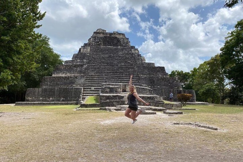 Chacchoben Mayan Ruins and Bacalar Lagoon Combo Tour from Costa Maya