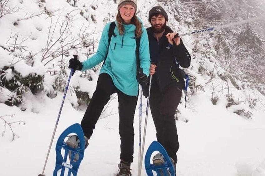 SnowShoe Walking Tour in Poiana Brasov