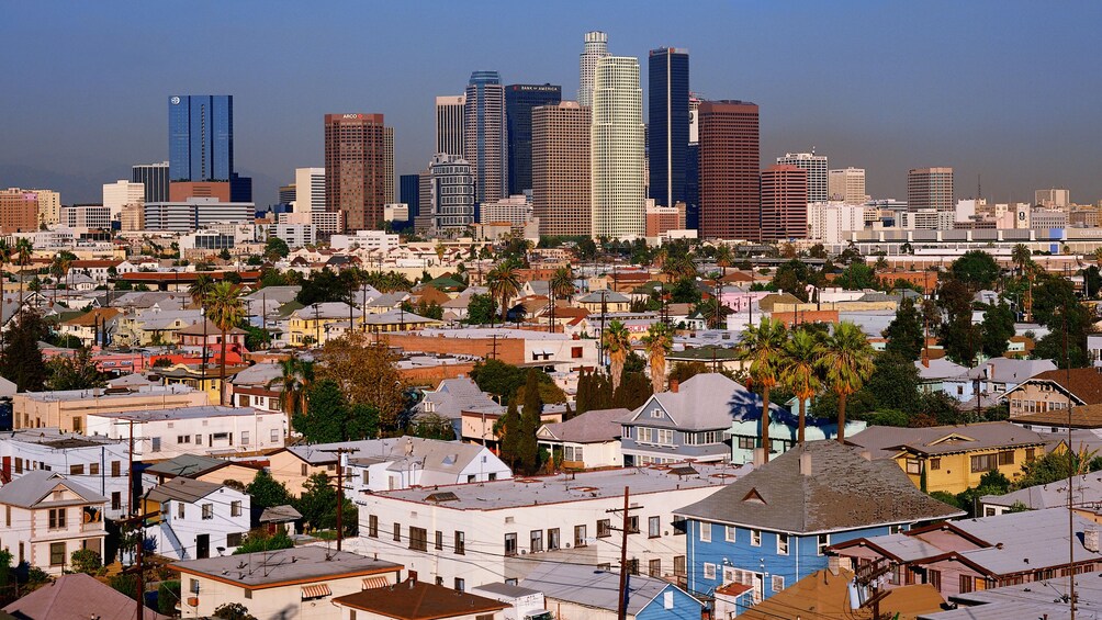 city view in los angeles