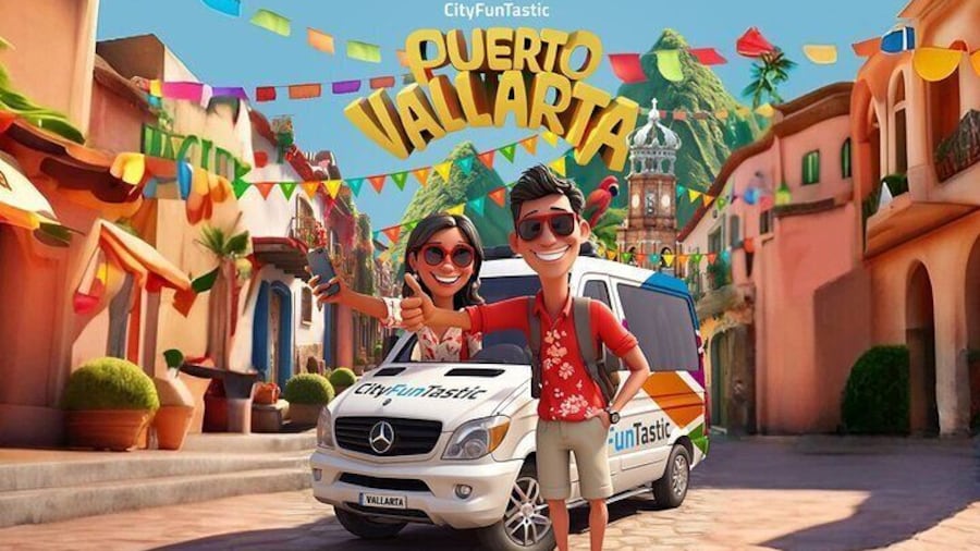 Walk through the streets of Puerto Vallarta