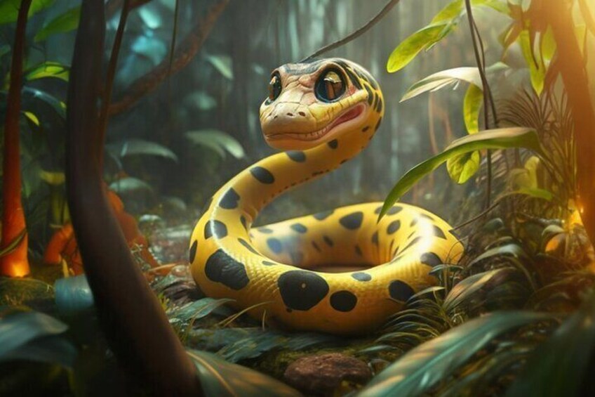Endemic fauna of the jungle of Puerto Vallarta