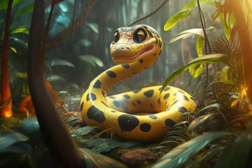 Endemic fauna of the jungle of Puerto Vallarta
