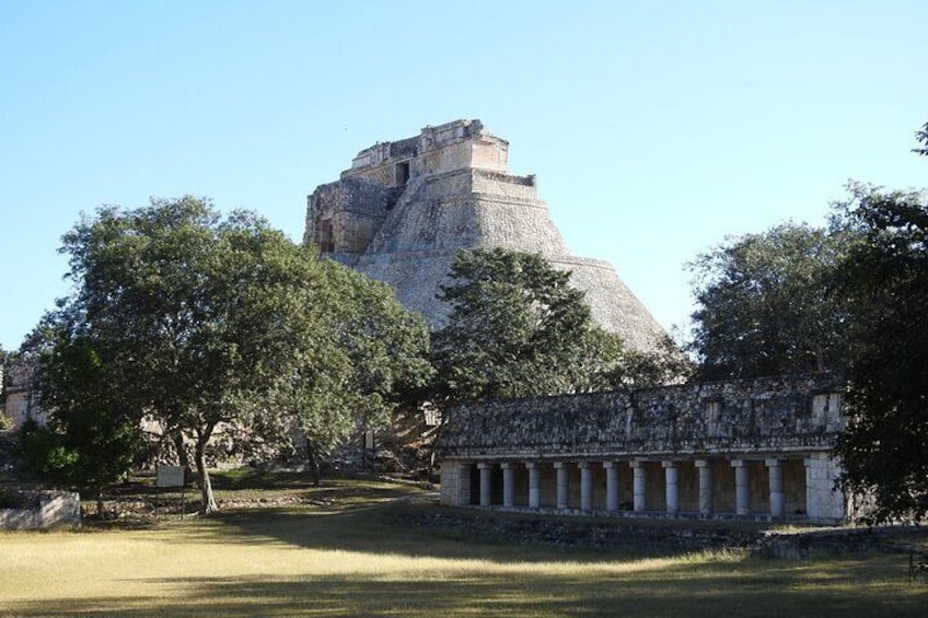 The wizard temple in Uxmal