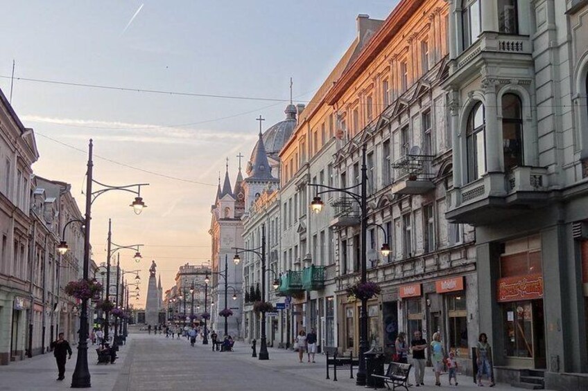 Lodz Old Town Highlights Private Walking Tour