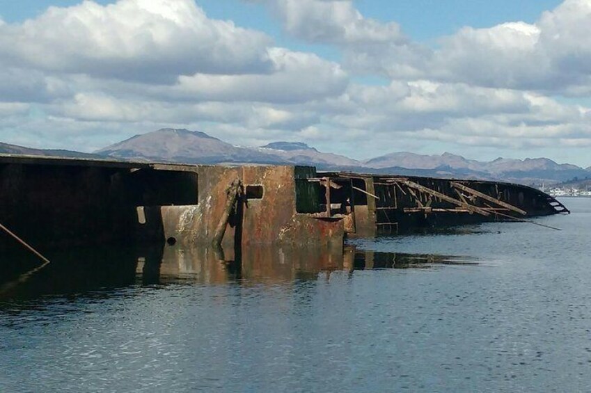 The famous Sugar Wreck, one of our most popular destinations and one of the only places in the UK you can see such an attraction.