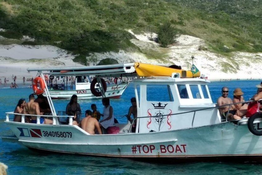 Arraial Do Cabo Paraiso de Aguas Azul Daily Tour With Lunch