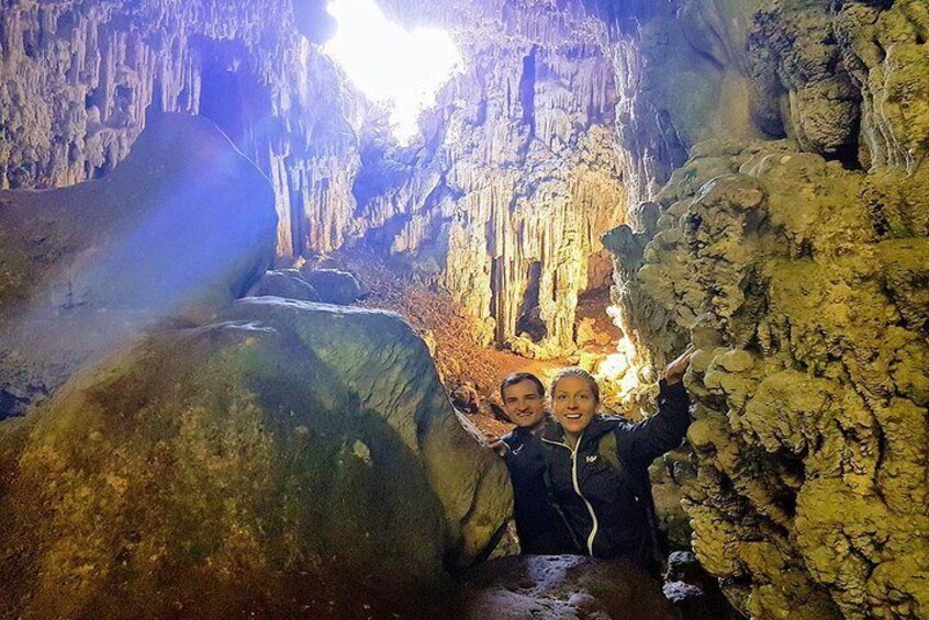 Hiking Chiapas Exploring caves