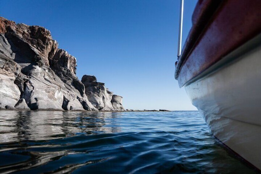 Volcanic rock formations