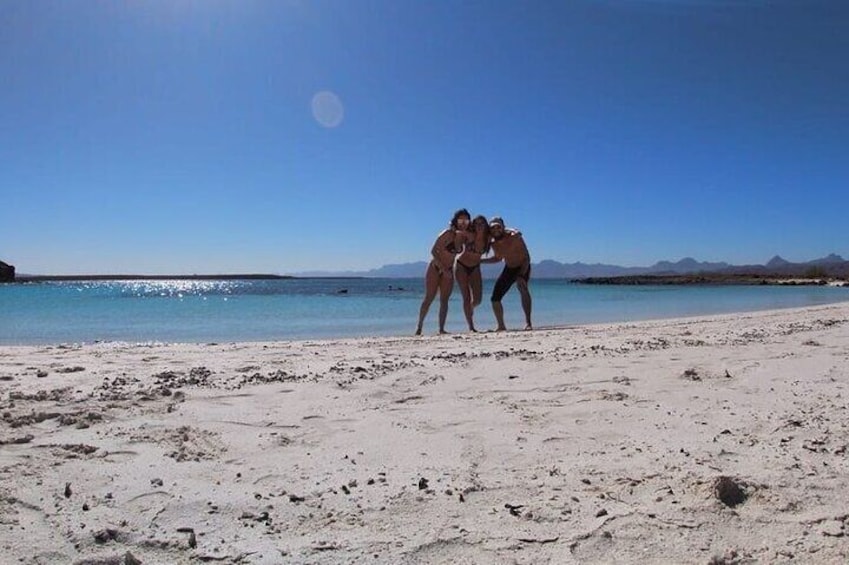 White Sand Beach at Coronado Island Loreto