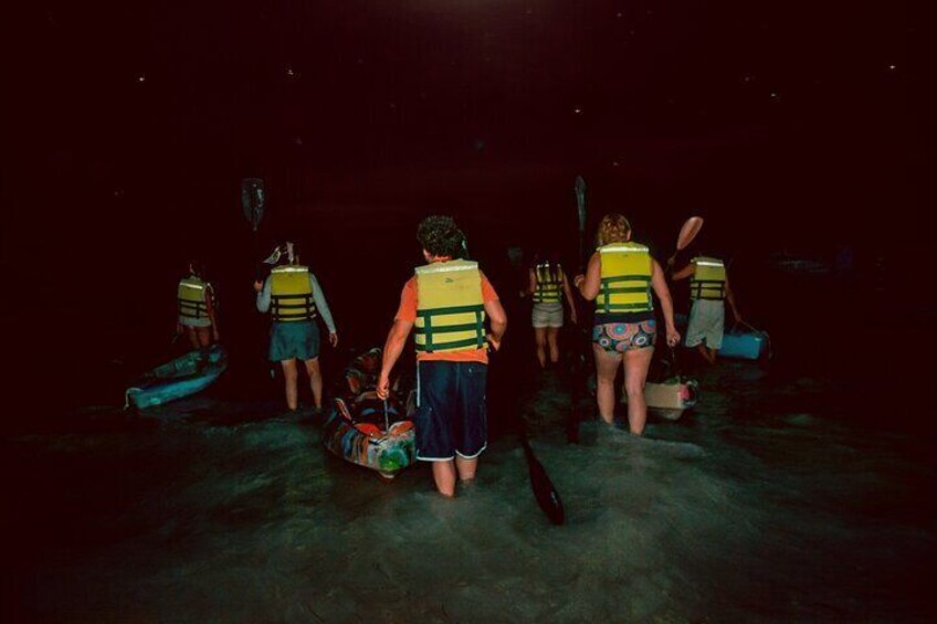 Kayak and swim with Holbox Island Bioluminescence