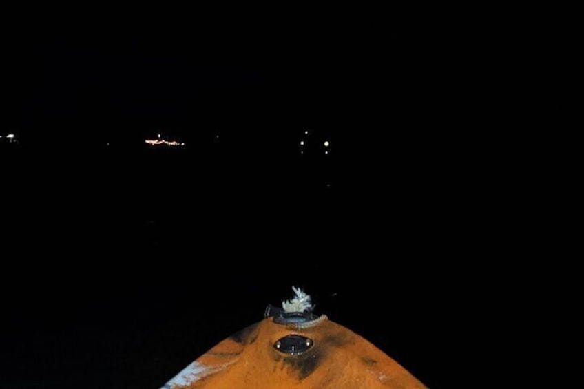 Bioluminescence Night kayak Isla Holbox