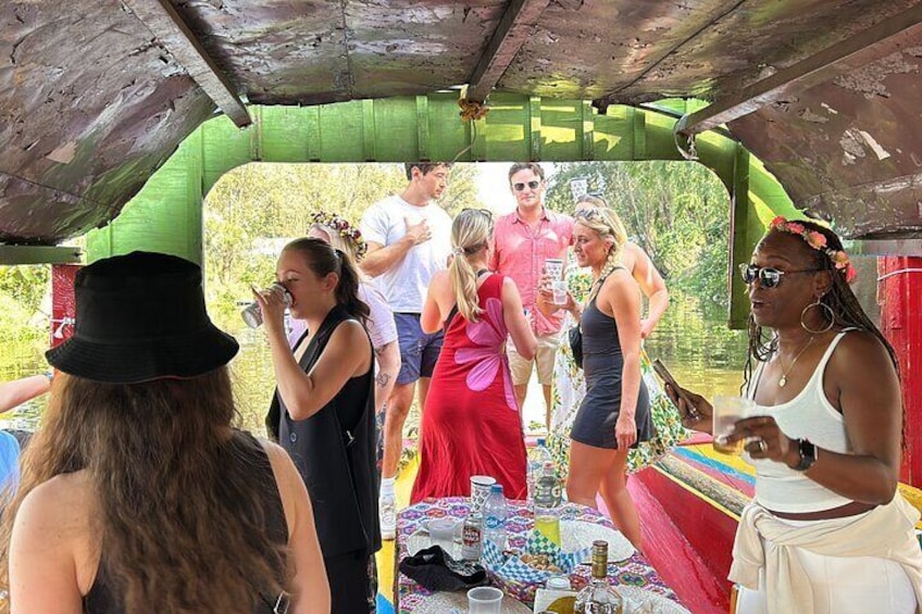 Xochimilco Mexican Festival with unlimited drinks and tacos