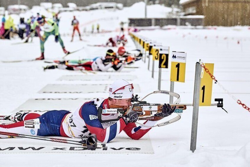 Biathlon courses in the Bavarian Forest