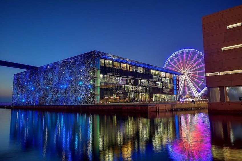 MUCEM, at night