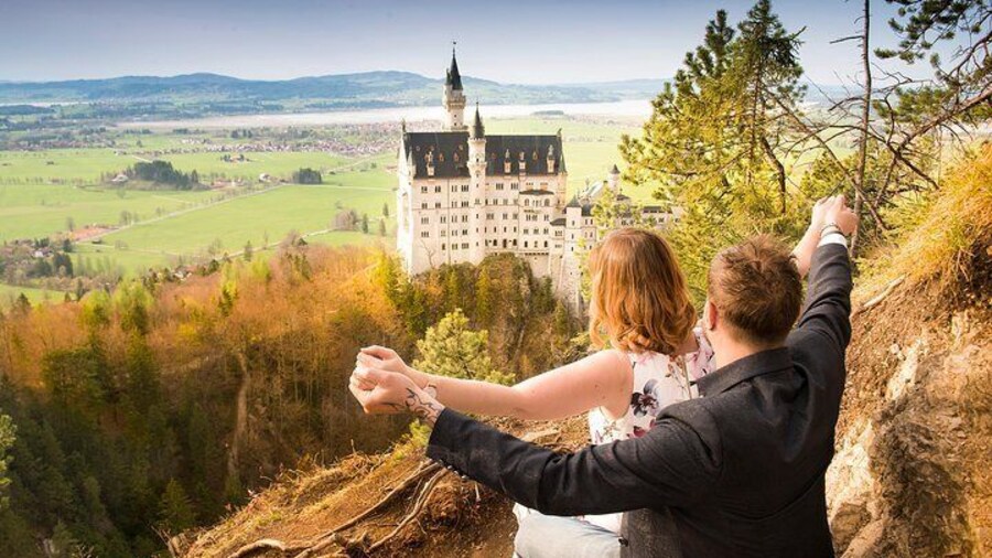 Photo session castle Neuschwanstein