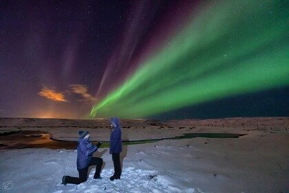 PRIVATE Northern light photo infused tour