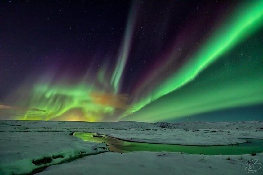 PRIVATE Northern light photo infused tour