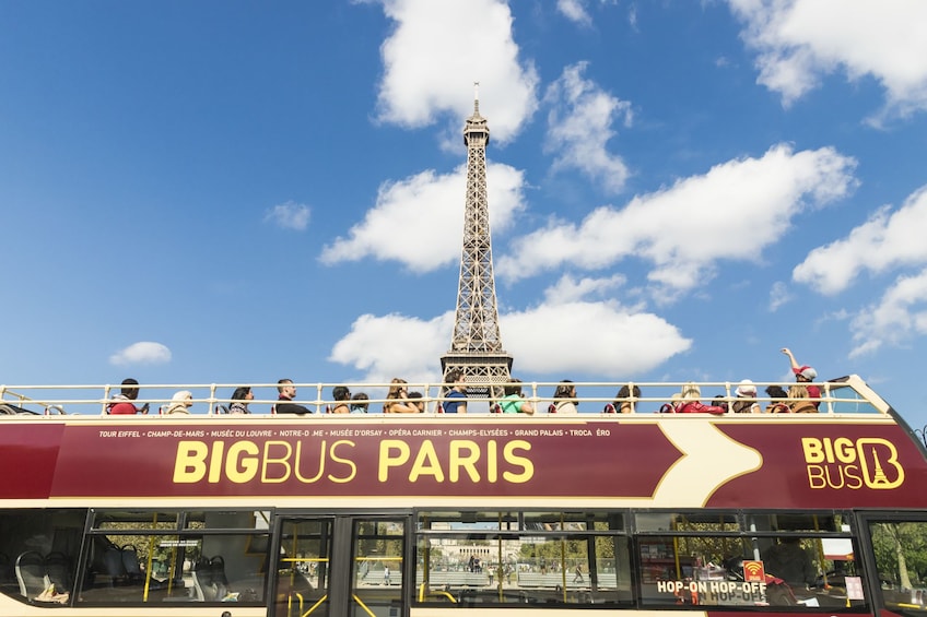 Paris Hop-On Hop-Off Bus Tour