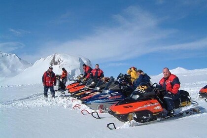 Private Golden Circle Tour with Snowmobiling on a Glacier from Reykjavik