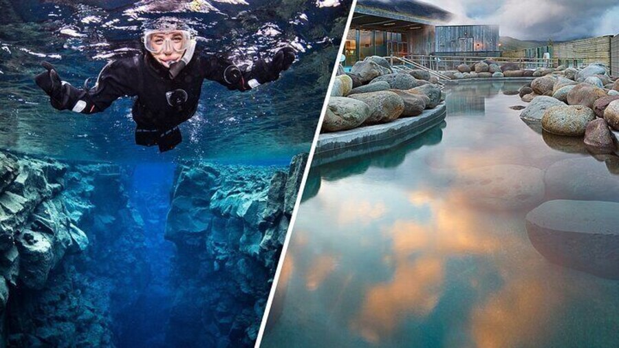 The Hot and cold snorkeling and spa tour