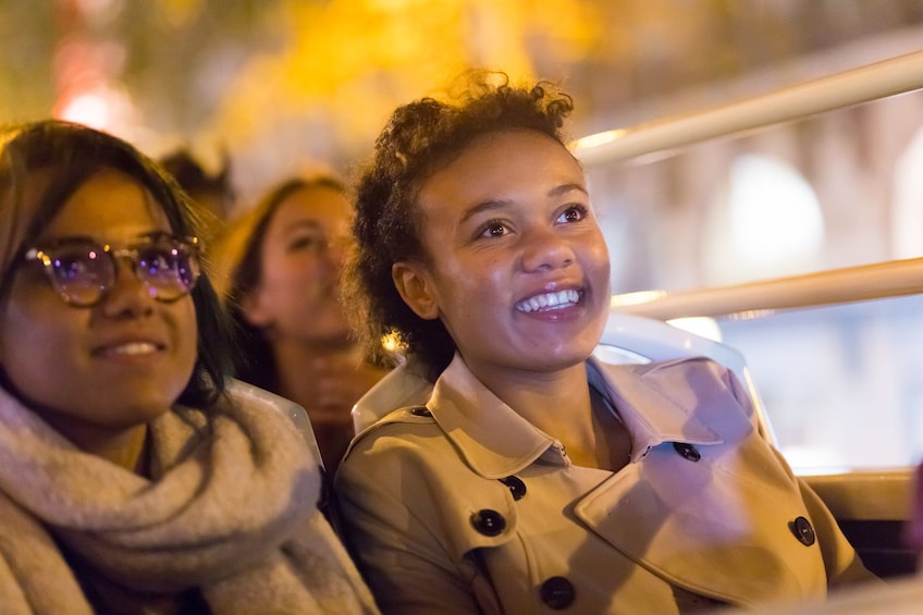 Paris Double-Decker Bus Night Tour