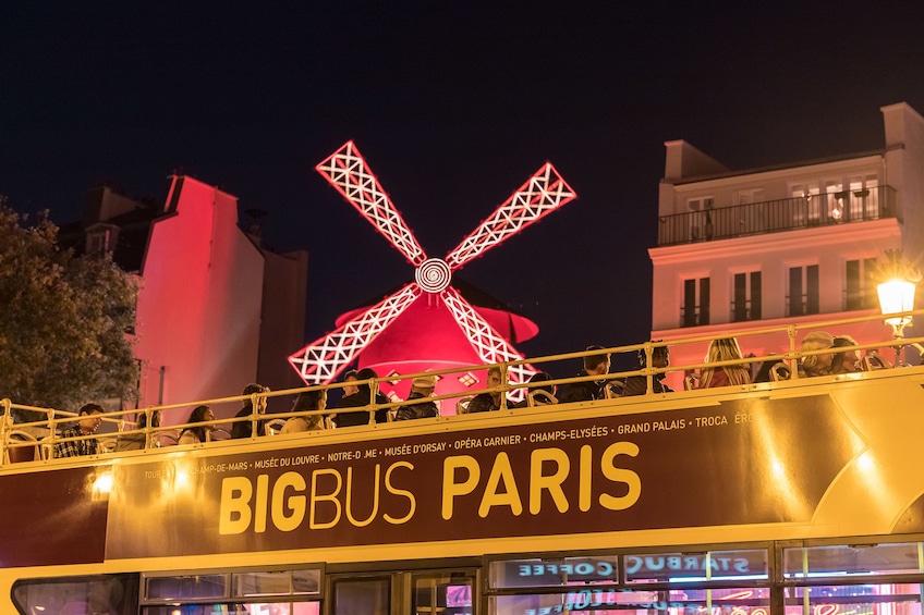 Paris Double-Decker Bus Night Tour