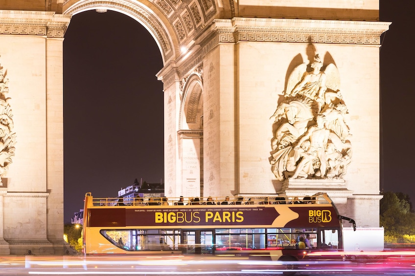 Paris Double-Decker Bus Night Tour