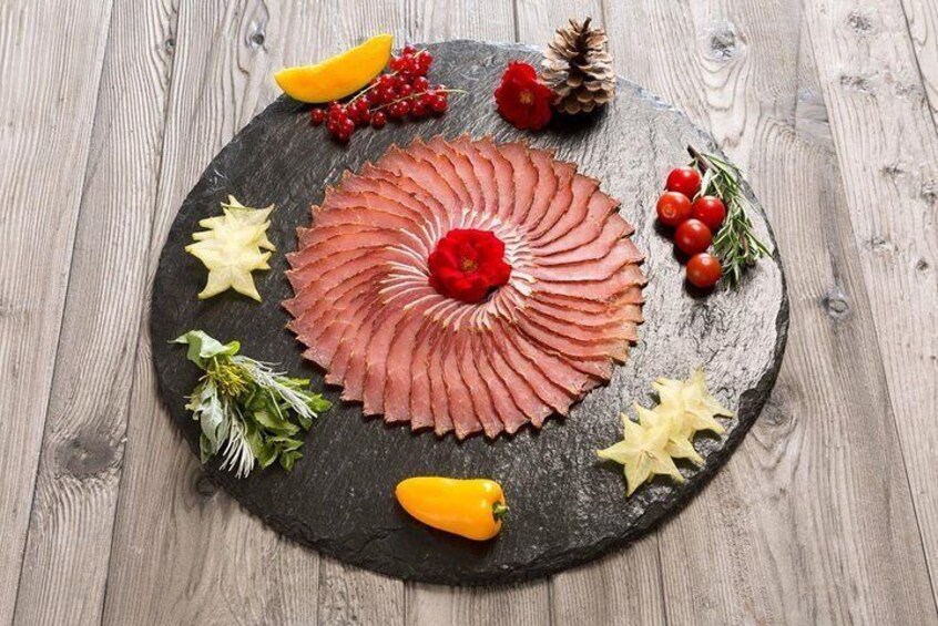 Ham plates particularly lean