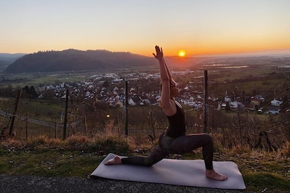 (Outdoor) yoga in the Black Forest