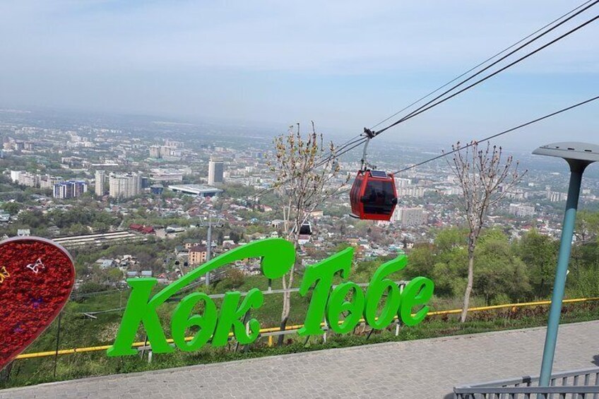 Almaty city tour. Shymbulak, Koktobe, Green market, Park 28 Panfilov's guardsmen