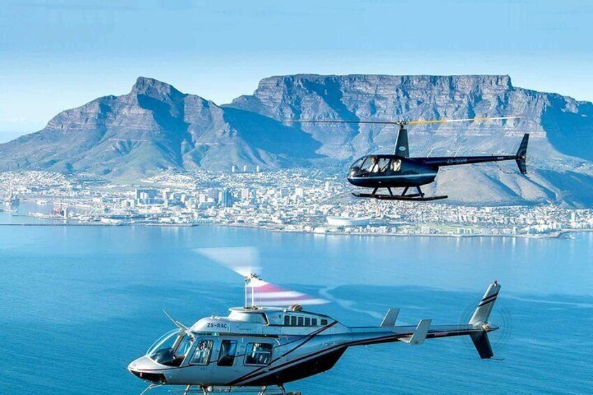 Optional Cape Town helicopter flip