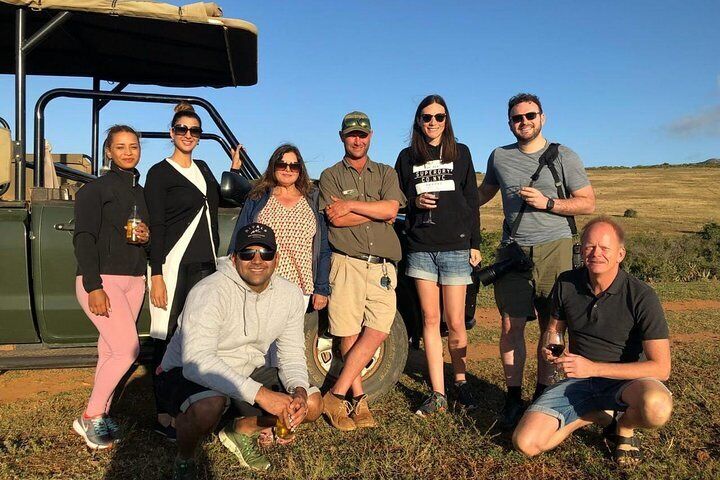 Sun-downers during Game drive at Game Lodge