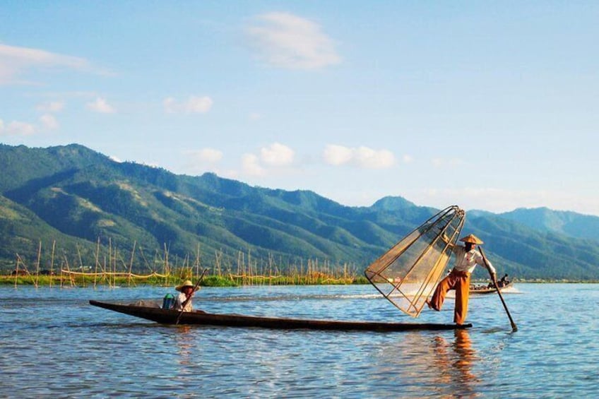 Fisherman On Inle Lake