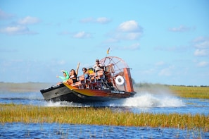 Aventure en hydroglisseur dans les Everglades