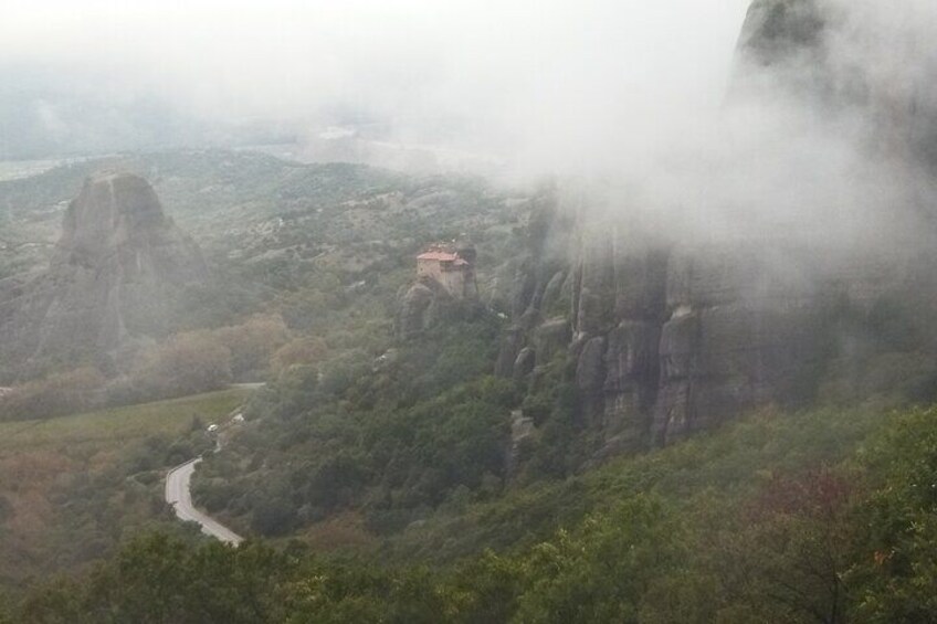 Meteora tour by coach from Corfu