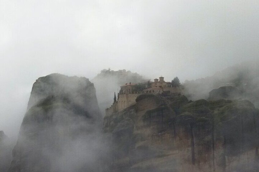Meteora tour by coach from Corfu
