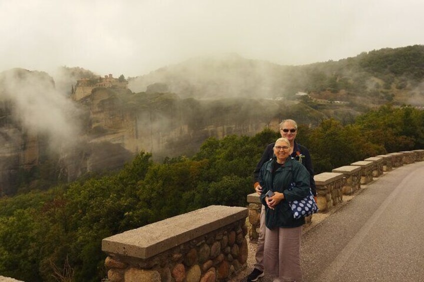 Meteora tour by coach from Corfu