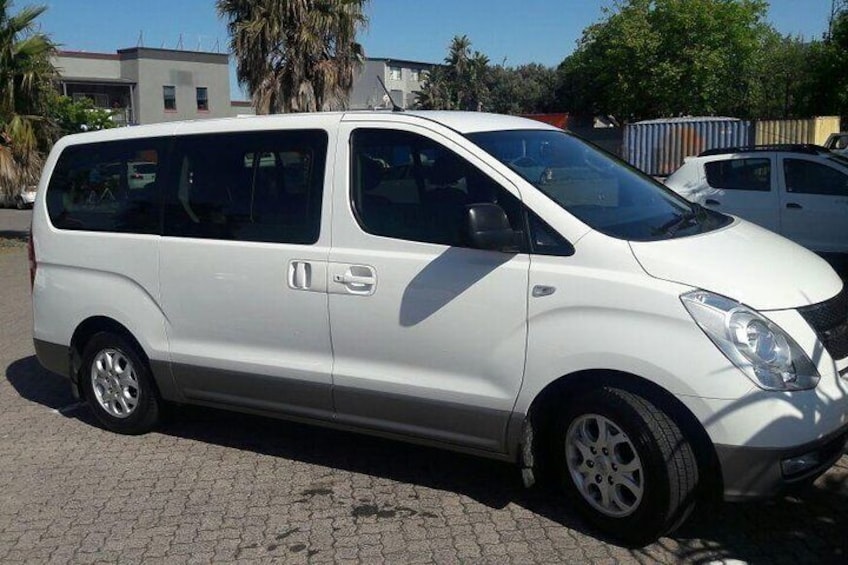 Hyundai H1 used for tours and transfers.