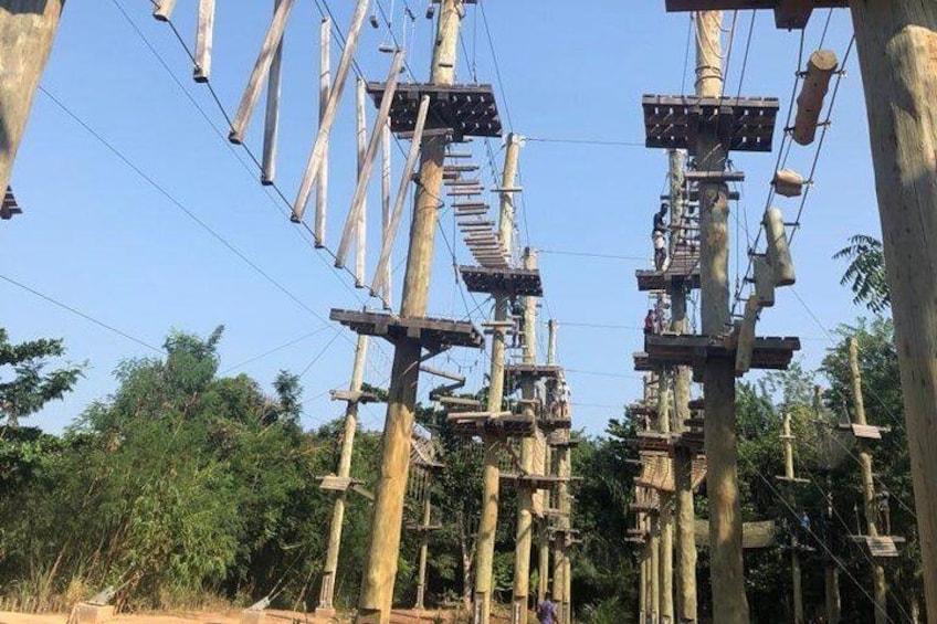 Zipline Adventure Tour @Kwahu Ghana