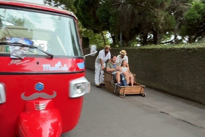 Monte Tobbogans + Old Town Tuk-Tuk Private Tour 