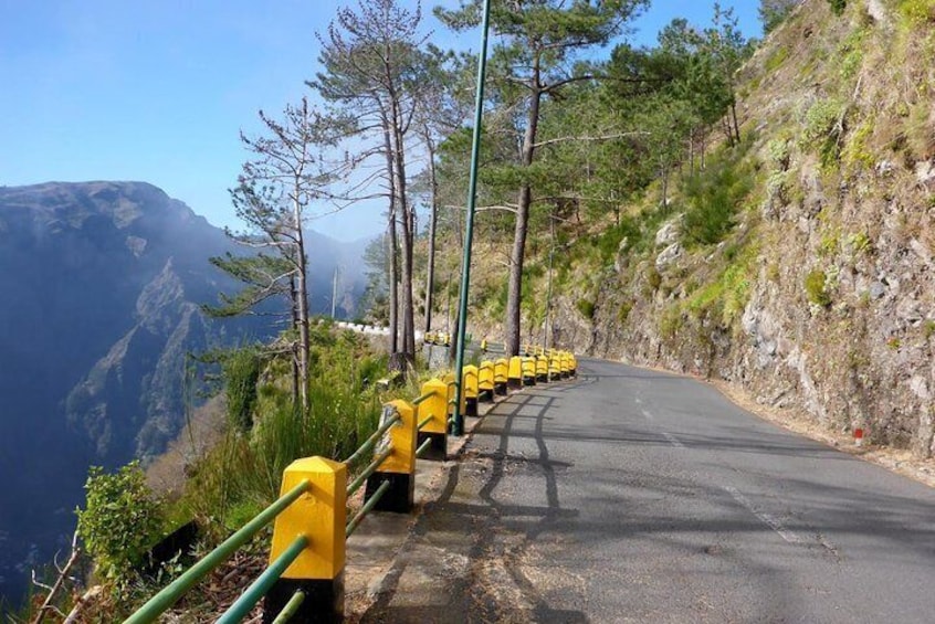 This is a journey to the center of Madeira Island where dramatic, cloud-topped mountains descend to verdant valleys in a most spectacular way.