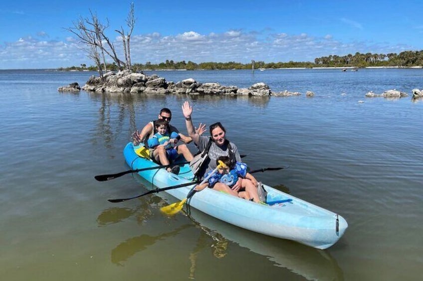 Wildlife Refuge Manatee, Dolphin & Mangrove Kayak or Paddleboarding Tour!