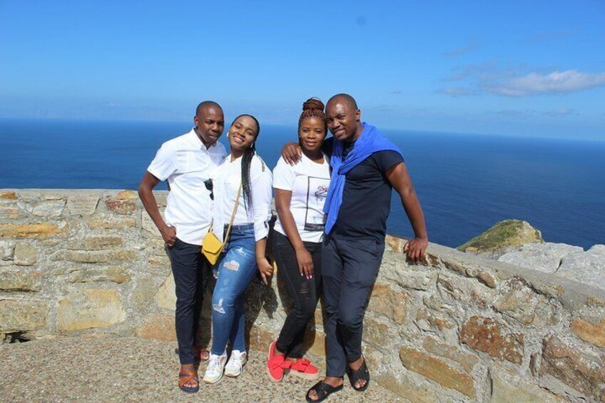 Enjoying the view from the Lighthouse