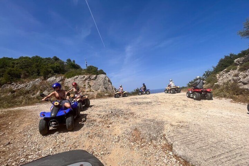 ATV Quad Safari Tour at The Pink Palace in Agios Gordios, Corfu