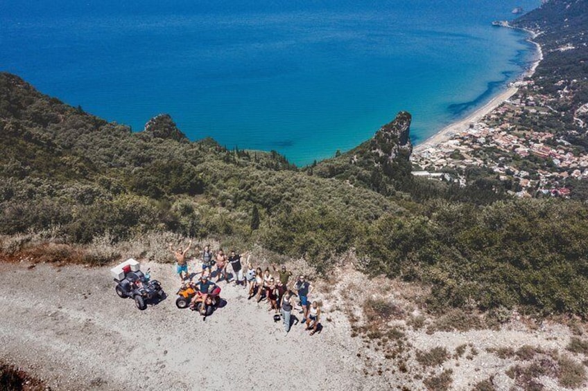Adventure Quad ATV Safari Guided Tour at The Pink Palace in Agios Gordios, Corfu
