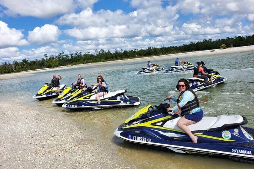 Whole Island & Dolphin Jet Ski Tour