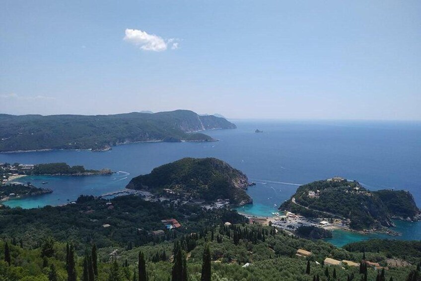 Breathtaking view of Paleokastritsa 