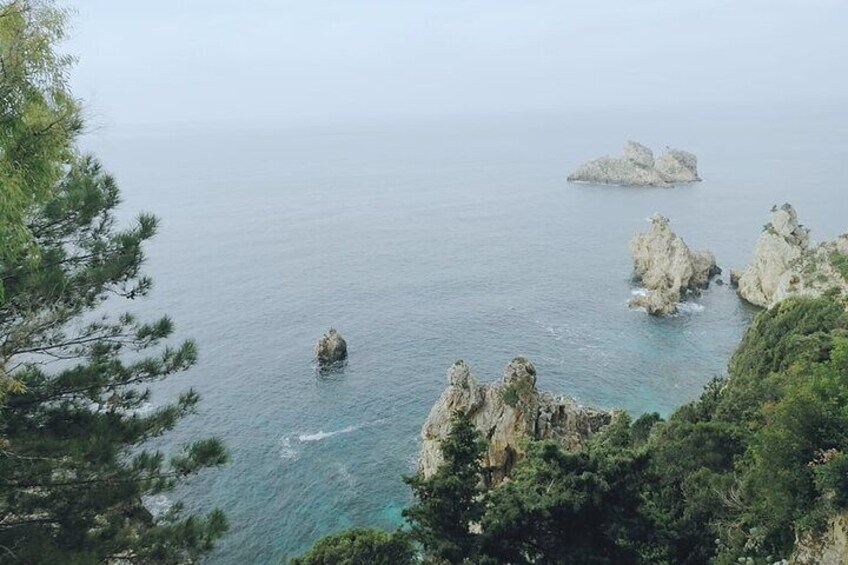 Half-Day Visit to Paleokastritsa Beach from Corfu Port