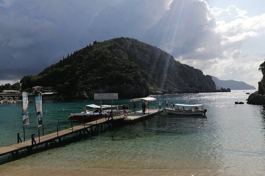 Half-Day Visit to Paleokastritsa Beach from Corfu Port