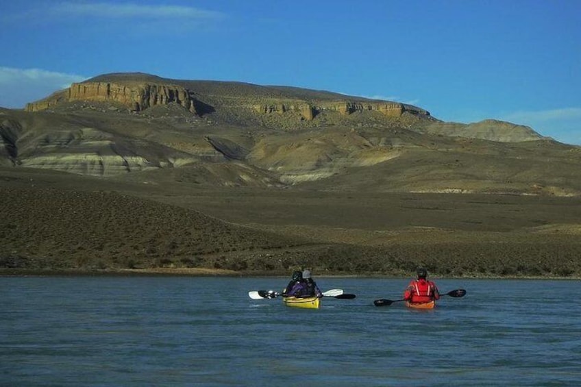 Full day kayaking in Río La Leona - Calafate
